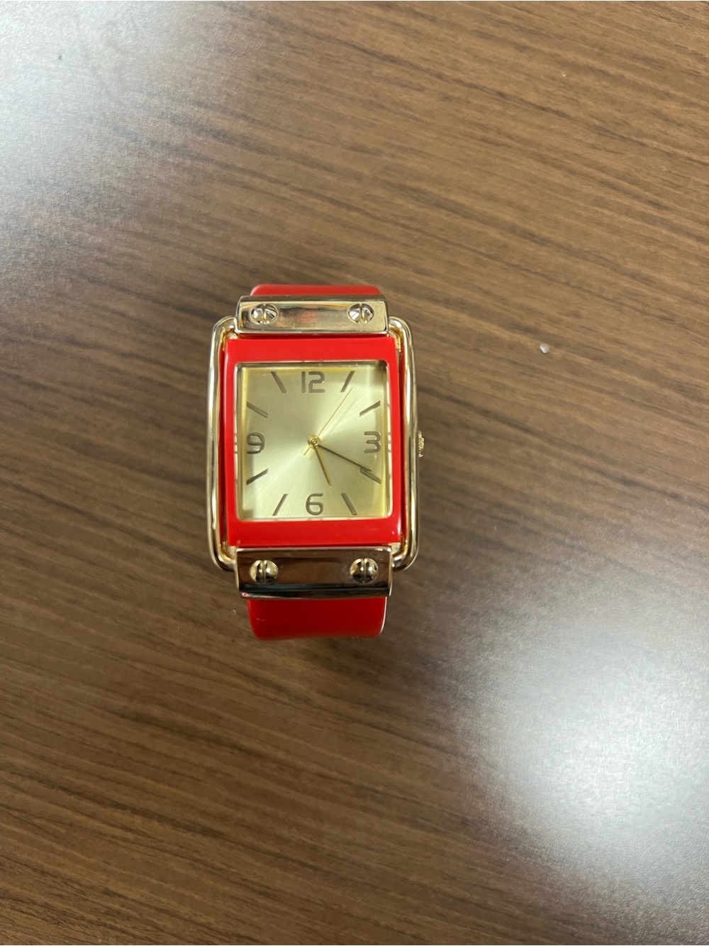 Red and Gold Women's Fashion Watch